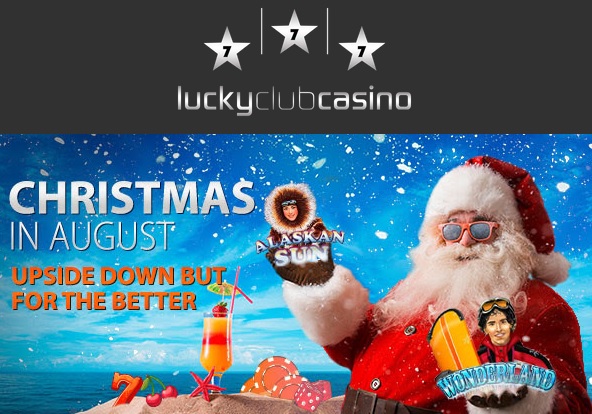 Christmas in August Promotion at Lucky Club Casino