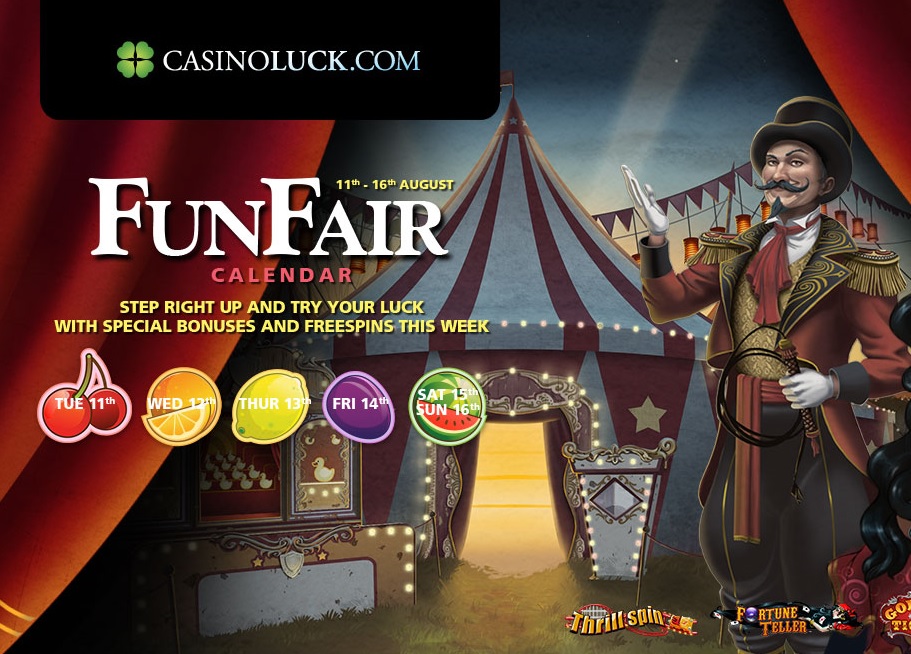 FunFair Promotion at CasinoLuck
