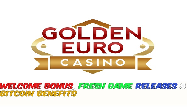 New at Golden Euro: Improved Welcome Bonus, Fresh Game Releases & Bitcoin Benefits