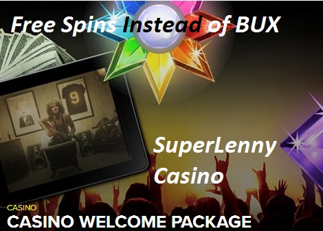 Free Spins Instead of BUX: SuperLenny’s Welcome Bonus Changes