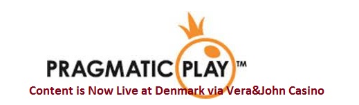 Pragmatic Play Content is Now Live at Denmark via Vera&John Casino