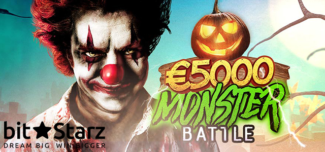 Monster Battle with €5,000 Bonus Launches at BitStarz for Halloween Fans