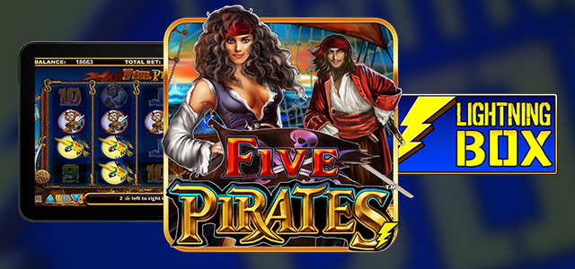 Five Pirates Slot by Lightning Box Takes Players into an Unforgettable Nautical Adventure