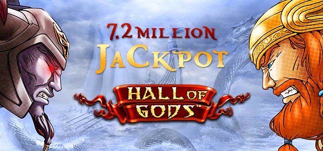 UK Player Lands €7.2m Jackpot on NetEnt’s Hall of Gods Slot