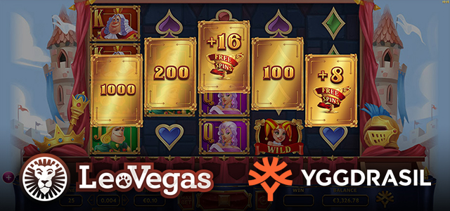 Yggdrasil White Label Studios Launches Royal Family Slot Exclusively to LeoVegas