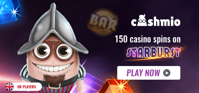 Cashmio Launches New Welcome Bonus for Players from the UK