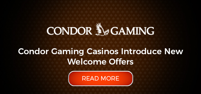 New Welcome Bonuses Launched at Condor Gaming Brands