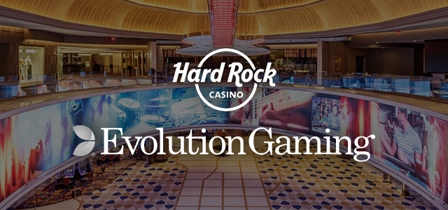 Evolution Gaming to Appear at Live Casino of Hard Rock Hotel & Casino Atlantic City