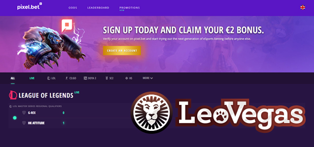 LeoVegas Invests in eSports Betting via Pixel.com