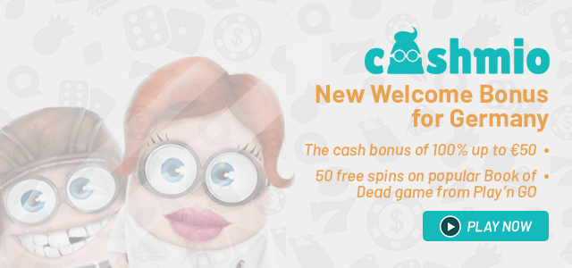 New Welcome Bonus for Germany Launched at Cashmio