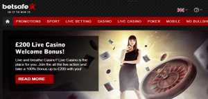 Triple Welcome Offer at Betsafe Casino