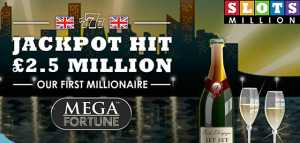 Mega Fortune Slot Makes the First Millionaire of the Year