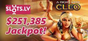A Night with Cleo Drops Another Progressive Jackpot