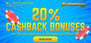 Win A Day and Slotland Casinos Have Given Away $250,000 in Cashback