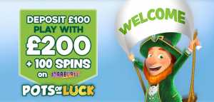 Pots of Luck Casino Changes Welcome Bonus (UK Market)