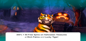 Lucky Tiger and Rich Palms Launch Halloween Promotions