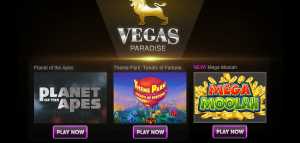 Vegas Paradise Updates Welcome Bonus in November