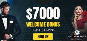New Welcome Bonus and Other Promotions at Platinum Reels