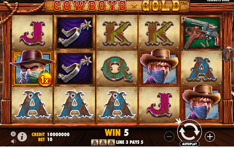 Cowboys Gold Slot by Pragmatic Play