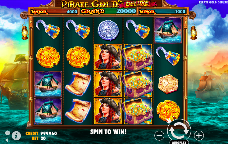 Pirate Gold Deluxe by Pragmatic Play: Progressive Adventures Coming Your Way