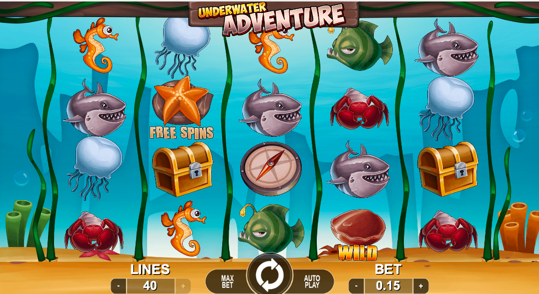 Underwater Adventure by 7 Mojos: 10x In Free Spins