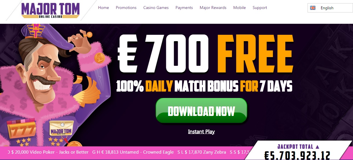 KeyToCasino Updates: Major Tom Casino