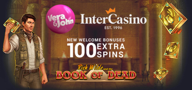 Vera&John and InterCasino Update Welcome Bonus for UK Market