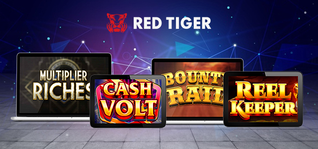 Red Tiger Gaming Launches Four New Slot Games
