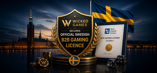 Wicked Games Secures Official Swedish B2B Gaming Licence