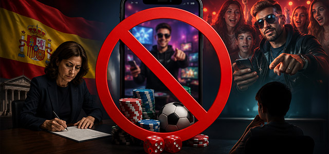 Spain Proposes Strict Ban on Celebrity and Influencer Gambling Ads