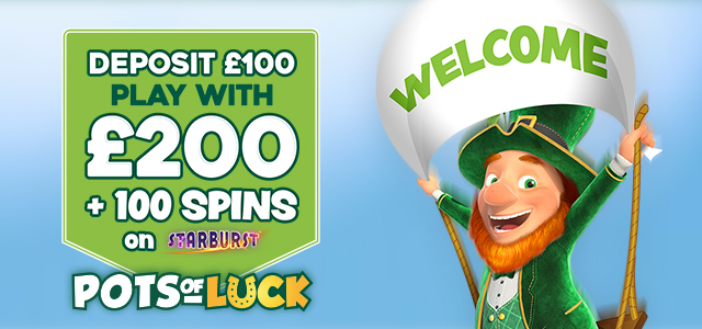 Pots of Luck Casino Changes Welcome Bonus (UK Market)
