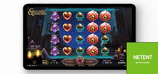 NetEnt Whisks Players Away to Another Realm with the Golden Grimoire Slot