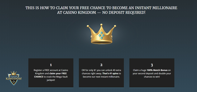 Casino Kingdom Updates Welcome Bonus and Welcomes Players from a New Market