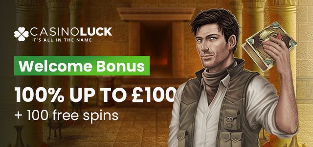 CasinoLuck Updates Welcome Bonus for UK Players