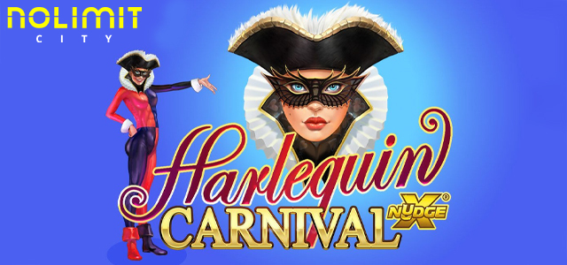 Nolimit City Invites You to the Masquerade with a New Harlequin Carnival Slot