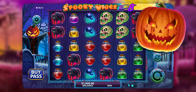 Continue Halloween Celebration with 6 Exciting Slot Games