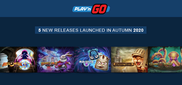 5 New Games by Play’n GO This Autumn
