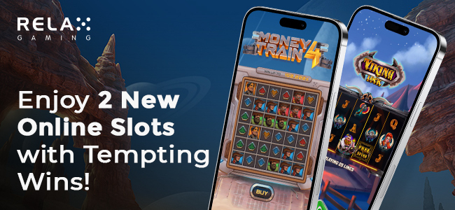 Fans of Relax Gaming Can Enjoy 2 New Online Slots with Tempting Wins!