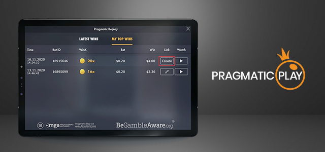 Pragmatic Play Presents Exclusive Replay Feature Available in Top-Performing Slots