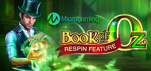 The Magic Story Unfolds on the Reels of a New Book of Oz Slot Powered by Microgaming
