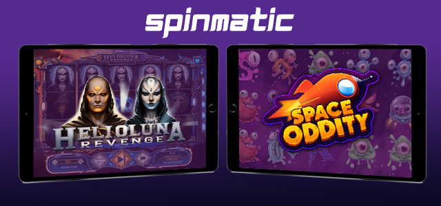 Two New Slot Machines by Spinmatic: For Space Theme Admirers