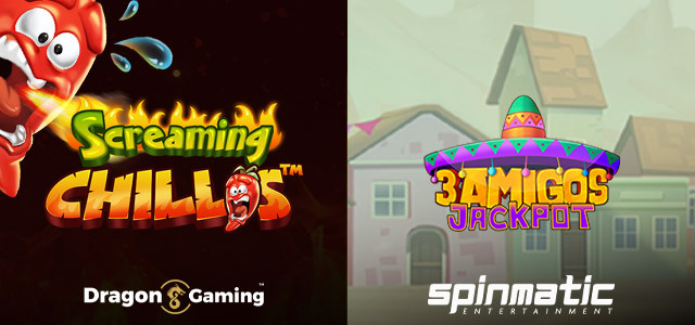 Enjoy Mexican Vibe in 2 New Engaging Slots by Dragon Gaming and Spinmatic!