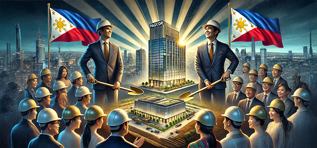 PAGCOR and SMC Break Ground for New Corporate Center at Bagong Nayong Philippine
