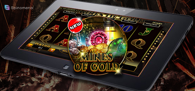 Dig for Big Treasure in a New Mines of Gold by Spinomenal