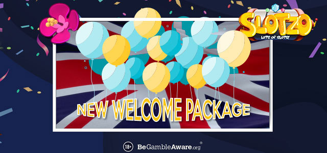 Slotzo Launches New Welcome Package (UK)