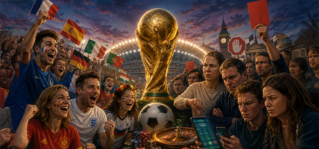 The 2026 FIFA World Cup starts today, June 11: How European countries feel about the promotion of gambling here