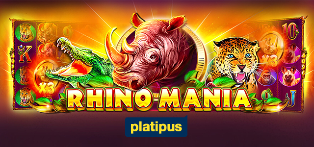 Platipus Gaming Invites Players to the African Savannah in the Rhino Mania Slot