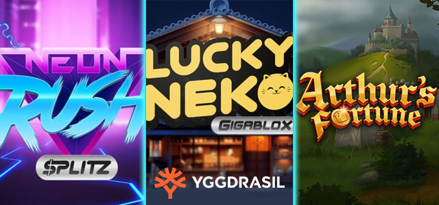 Explore Three Latest Slot Machines by Yggdrasil