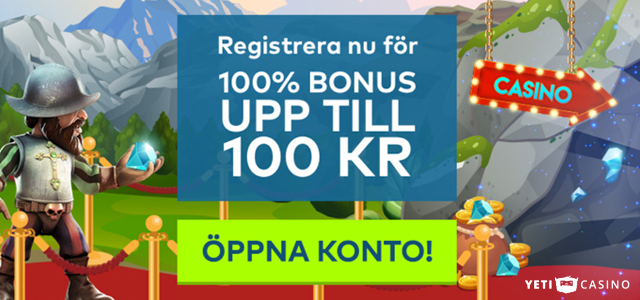 Yeti Casino Updates Welcome Bonus for Swedish Market