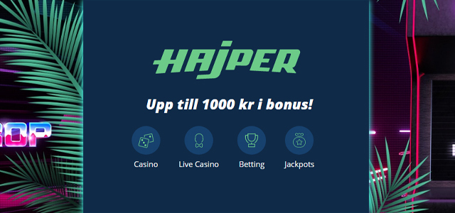 Hajper Casino Changes Welcome Bonus for Sweden